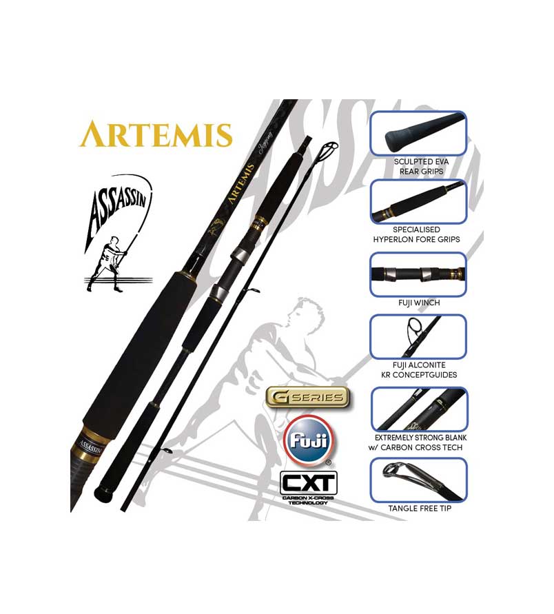 Assassin Artemis Jigging Rod (50-80lb)